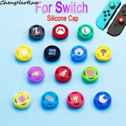 2 pcs soft Silicone Analog Thumb Stick Grips Caps For Switch Joy Con Cover Thumbsticks Cap Skin For Switch JoyCon Controller