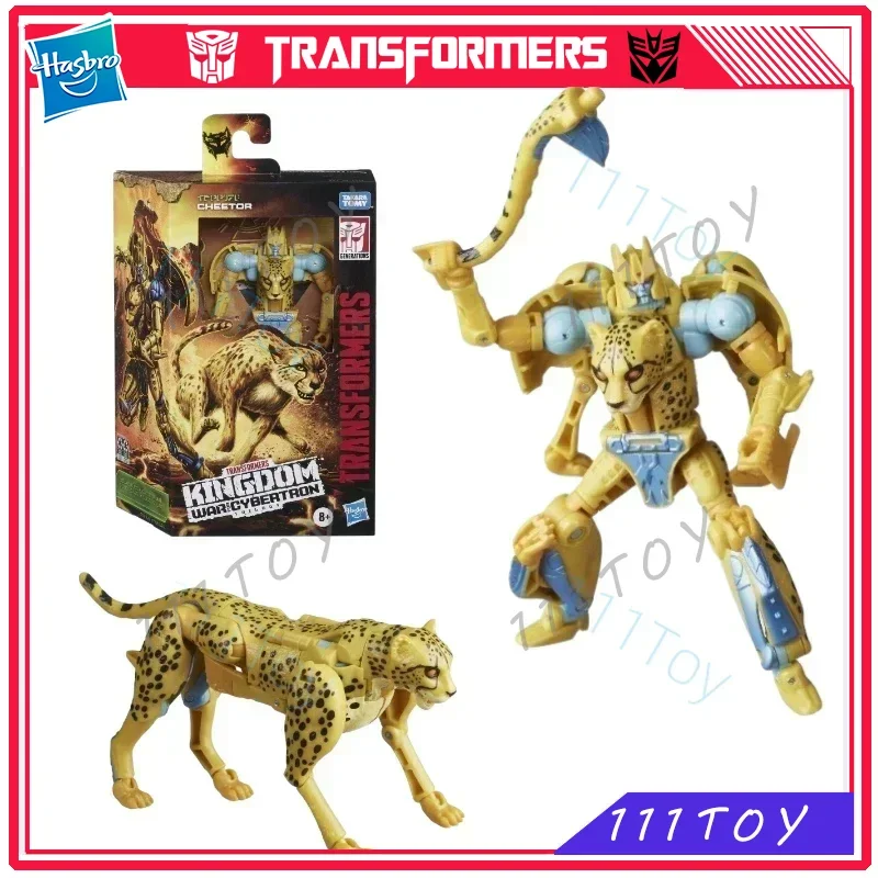 

In Stock Hasbro Transformers Classic Toys War For Cybertron: WFC-K4 Cheetor Action Figure Robot Toy Collectibles Gifts Hobbies