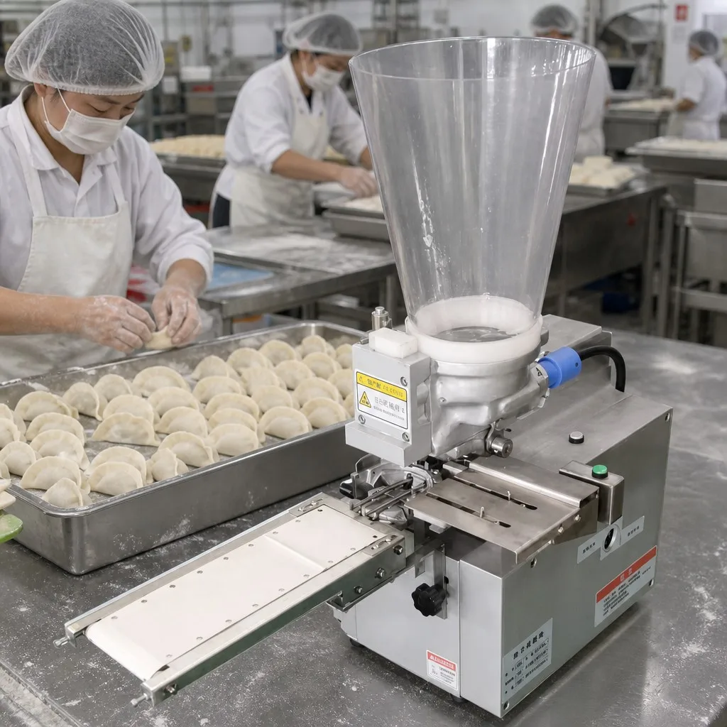 Hot Sale  Forming Machine Large Empanada Making Machine Automatic Small  Samosa Gyoza Making Machine Price