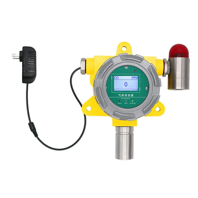 Industrial explosion-proof combustible gas detection alarm commercial natural gas liquefied gas paint alcohol oxygen detector