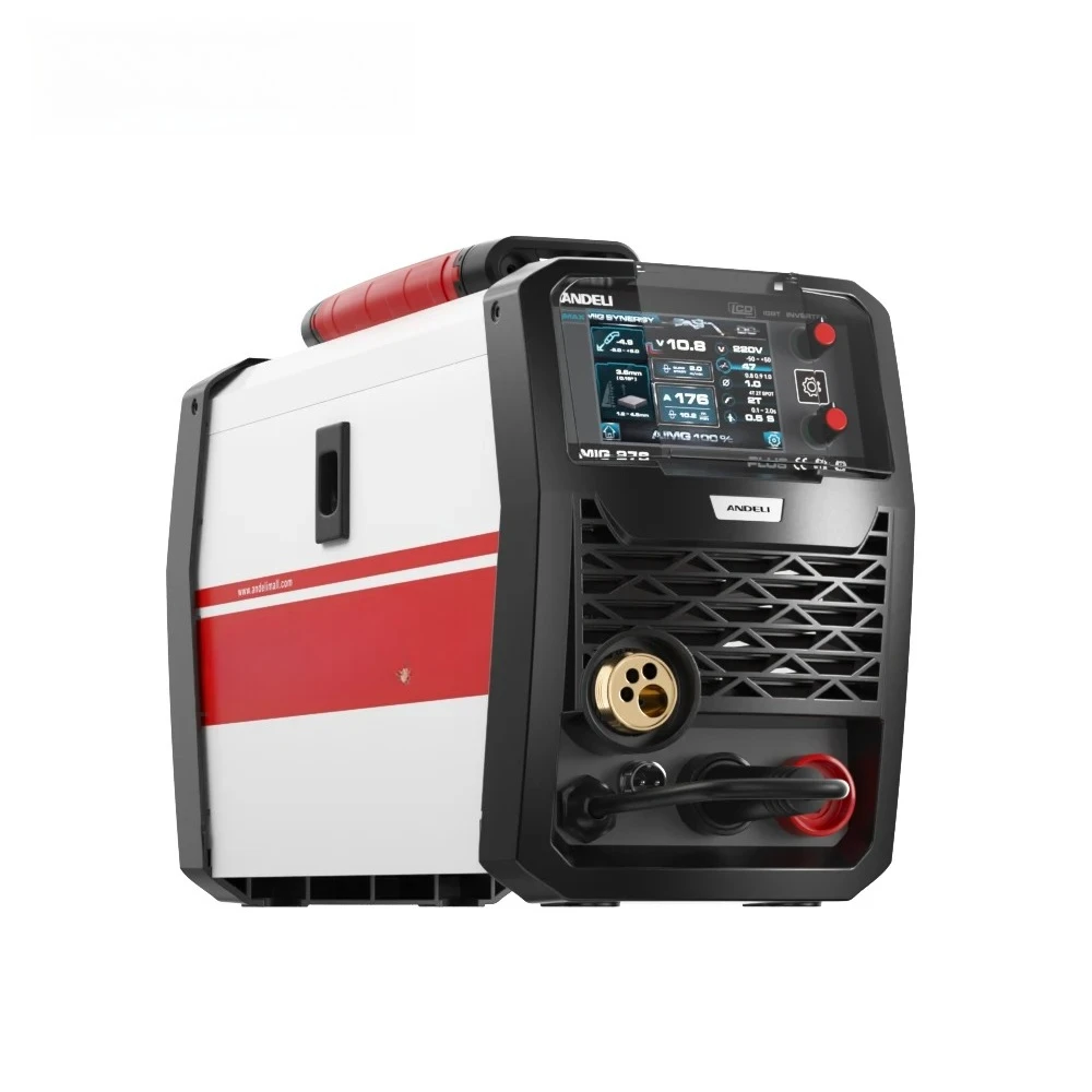 

ANDELI 110V/220V LCD MIG-270 MIG ALUMINIUM MIG MMA LIFT TIG Welding Spool Machine With Welding Aluminum Spool