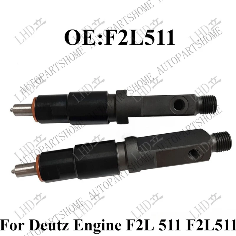 Z... 2 Pcs F2L511 Fuel Injector For Deutz Engine F2L 511 F2L511.