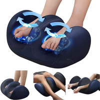 Electric Foot Massager Plantar Fascia Roller Massage Body Muscle Relaxation Care Shiatsu with Heat Kneading Air Compression Tool