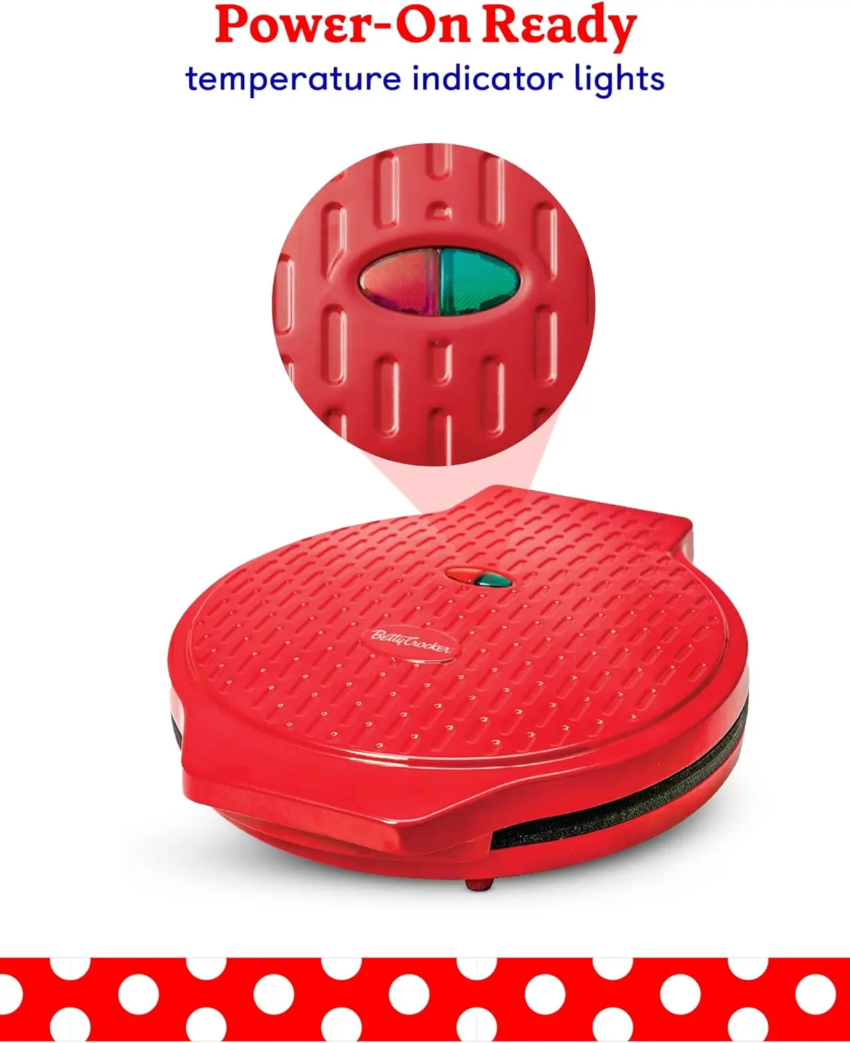 Betty Crocker bancada Pizza Maker máquina para casa, 1440 Watt, BC-2958CR