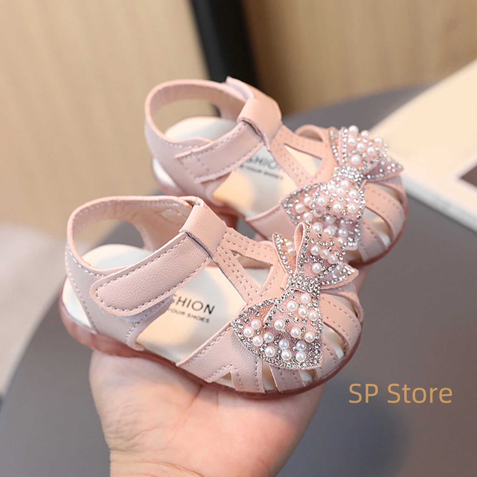 

Girl'S Sandals Baby Sandals Children'S Princess Shoes, Walking Shoes For Girls, Summer Baby Shoes For Girls Non-Slip Sandals