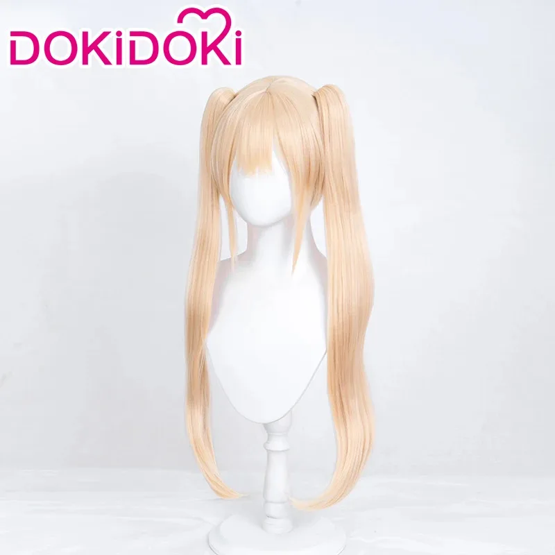 

2025 11 В НАЛИЧИИ Game Dead or Alive 5 Ultimate DokiDoki, милый длинный двойной хвост Marie Rose, женский парик для косплея Ch