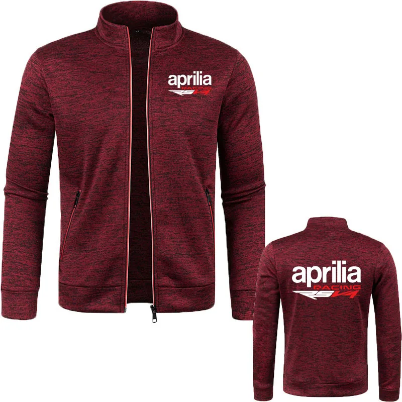 New Jacket Aprilia Racing RSV4 Printing Fashion Sweatshirt Round Collar Solid Cotton Long Sleeves Tracksuits Comfortable Top