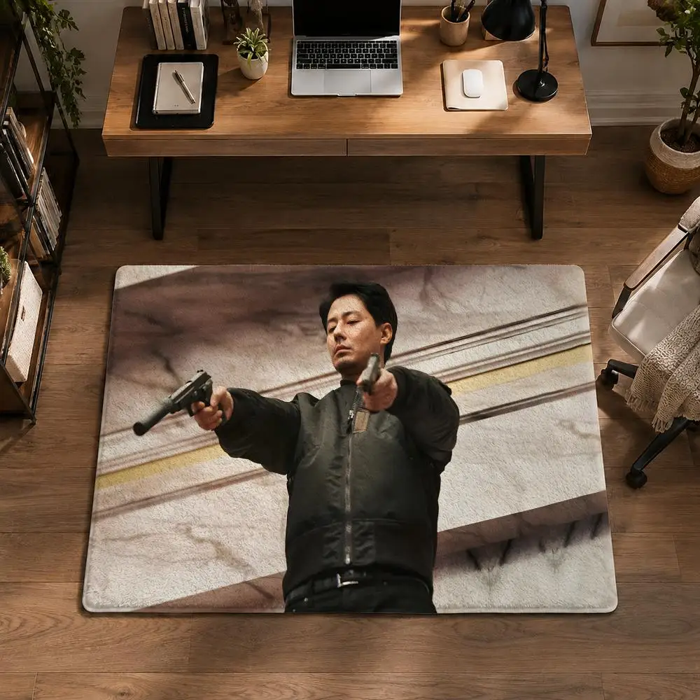 Moving Floor Mat Flannel Non-Slip Washable Soft Rug For Bathroom Kitchen Bedroom Living Room Home Decor