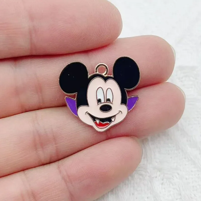 10 قطعة المينا القبر شبح اليقطين الخفافيش مصاص دماء القلعة Charms قلادة الهالوين DIY بها بنفسك صنع المجوهرات الاكسسوارات اليدوية