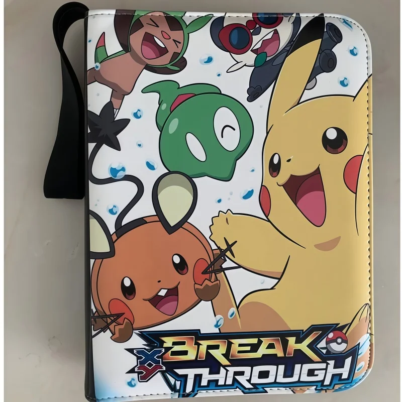 

Ptcg Card Binder Storage Album With 360 Poké Ball Design 9-Pocket Trading Card Game Collection Holder For Anime Fans