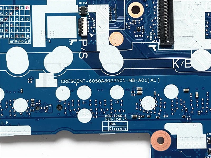 Placa-mãe portátil usada para HP, usado, 840, G6, L78138-601, SRF9Z, i5-8365U, 6050A3022501, 100% testado bem