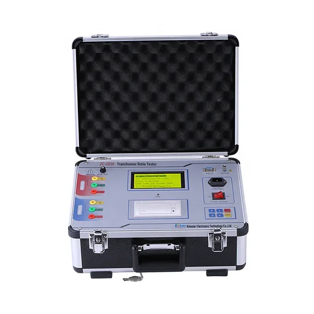 

The Intelligent Easy Operation Digital Display 3 Phase TTR Meter Transformer Turn Ratio Testing Kits TTR Tester