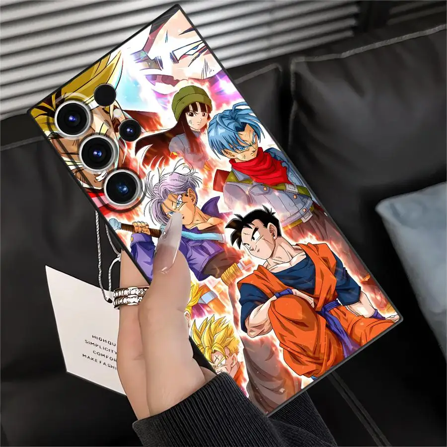 Funda Phone Cover Case for Samsung Galaxy S26 Ultra S25 Plus S10 S9 S21 FE S24 S23 S20 Ultra Note 20 8 9 10 D-Dragons Goku Gohan - view 6