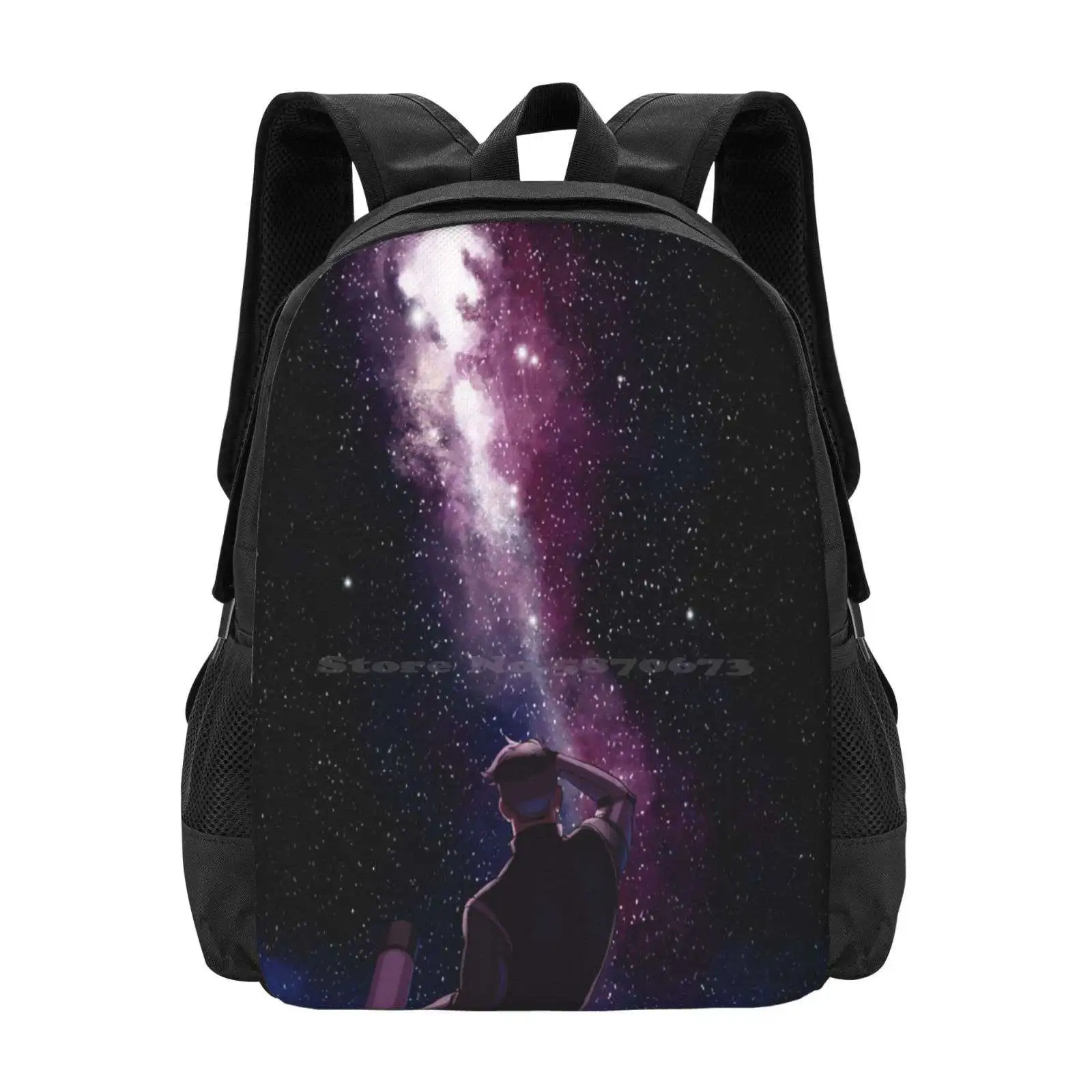 

Он все еще любит космос, модный узор, дизайн, дорожный школьный рюкзак для ноутбука, сумка Shiro Voltron Space