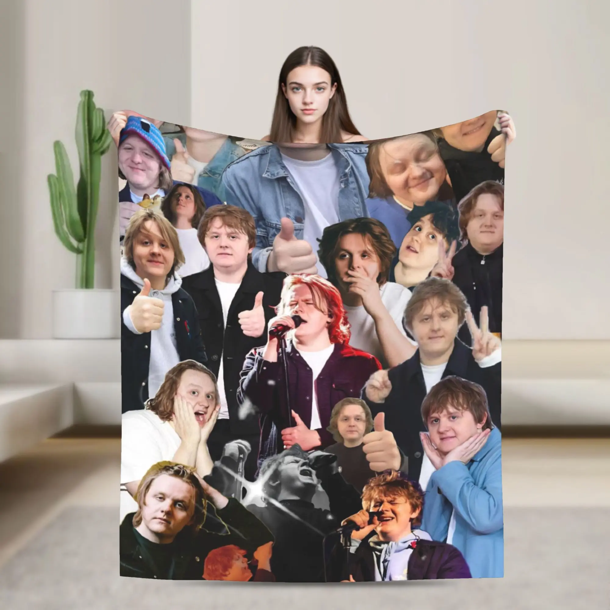 Lewis Capaldi Tour 2026 Blanket Multiple Sizes Soft and Lightweight  Throw Blankets for Couch Sofa and Bed