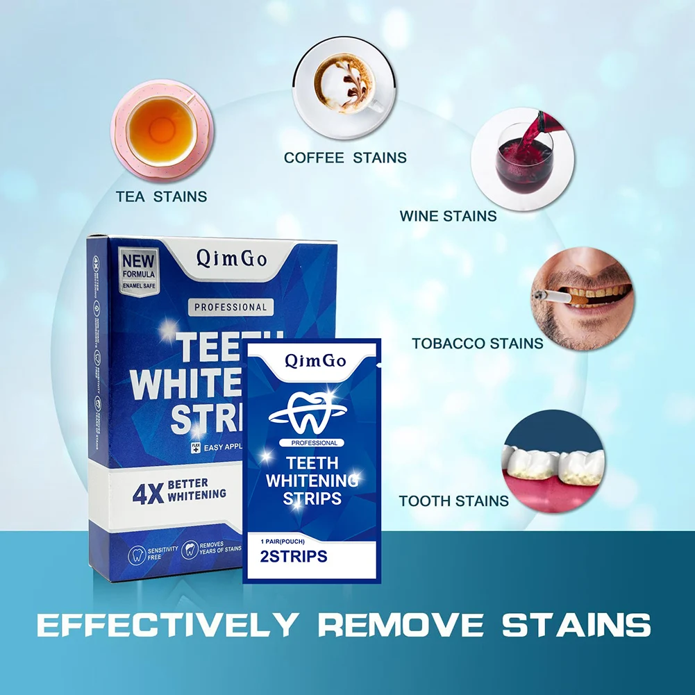 Tooth Whitening Patch Oral Cavity Cleaning Care Plaste Elastic Teeth Stains Removal Teeth Brighten Strips Stickers Teeth Care