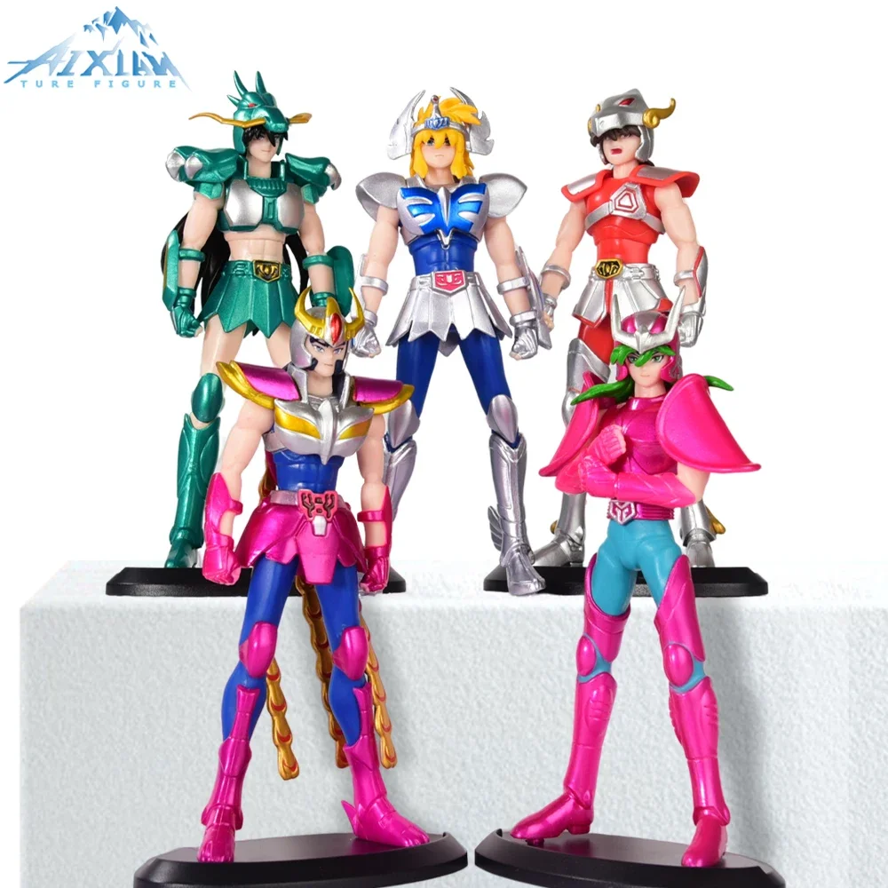 Figure Phoenix Ikki Hyoga Seiya Shiryu Standing Action Figurine Saint Seiya Myth Cloth Knights of The Zodiac Figures