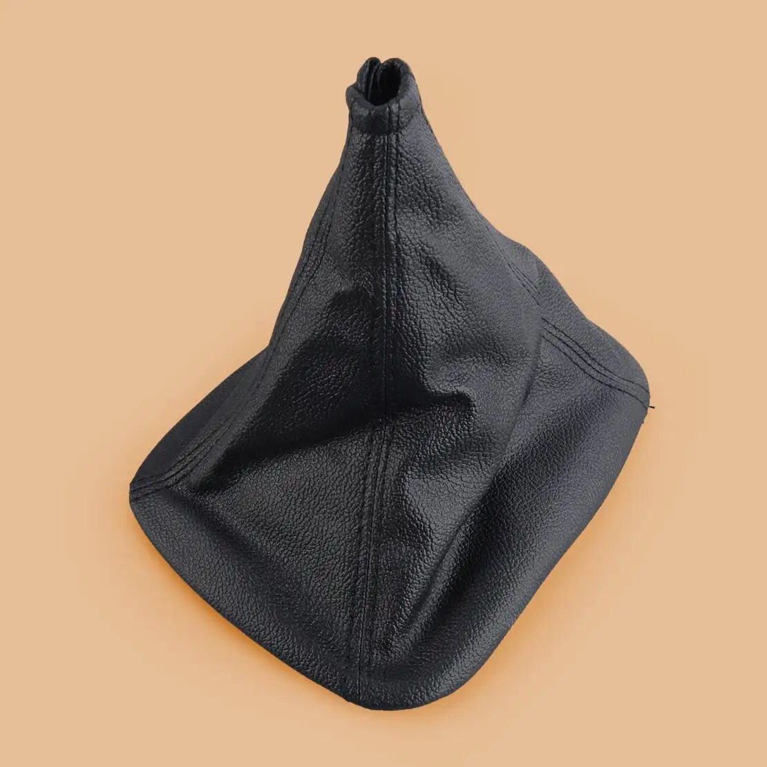 Leather Gear Shift Shifter Knob Handball Gaiter Boot Cover Black Fit For Toyota Hilux Vigo 2004 2005 2006 2007 2008 2009-2015