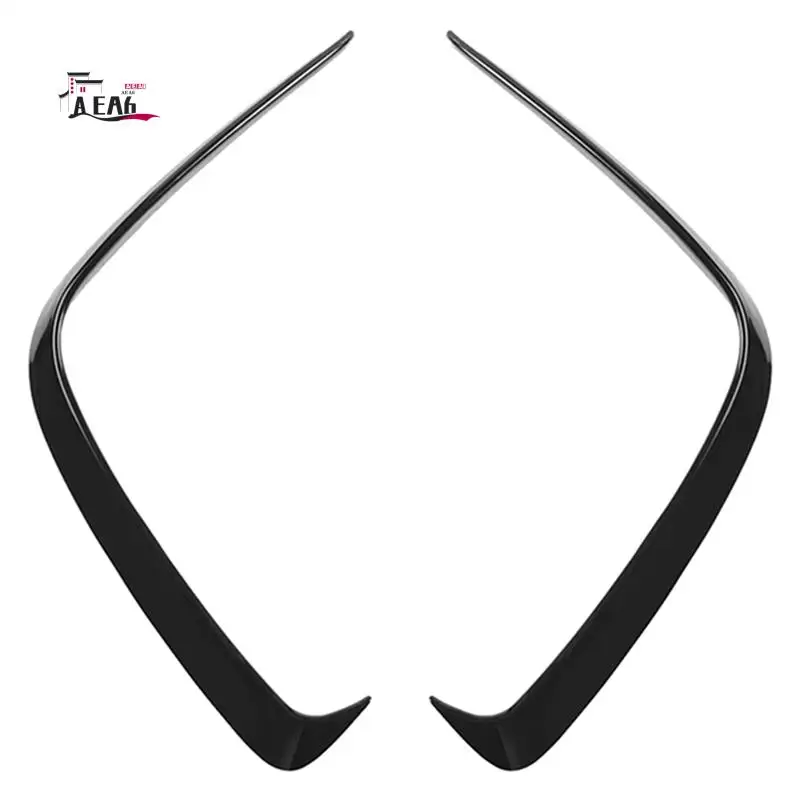 

AEA6-4Pcs Car Rear Bumper Splitter Spoilers Canard Trim For Mercedes-Benz W176 A200 A250 A45 AMG Hatchback Sport 2013-2018