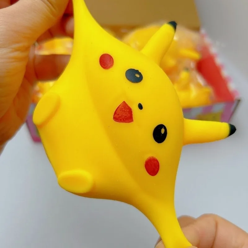 Kawaii Pokemon Pikachu Squeeze Toys Cartoon Kneading Recovery Stress Relief Toys for Adult Child Boredom Relief Hand Toy Gifts