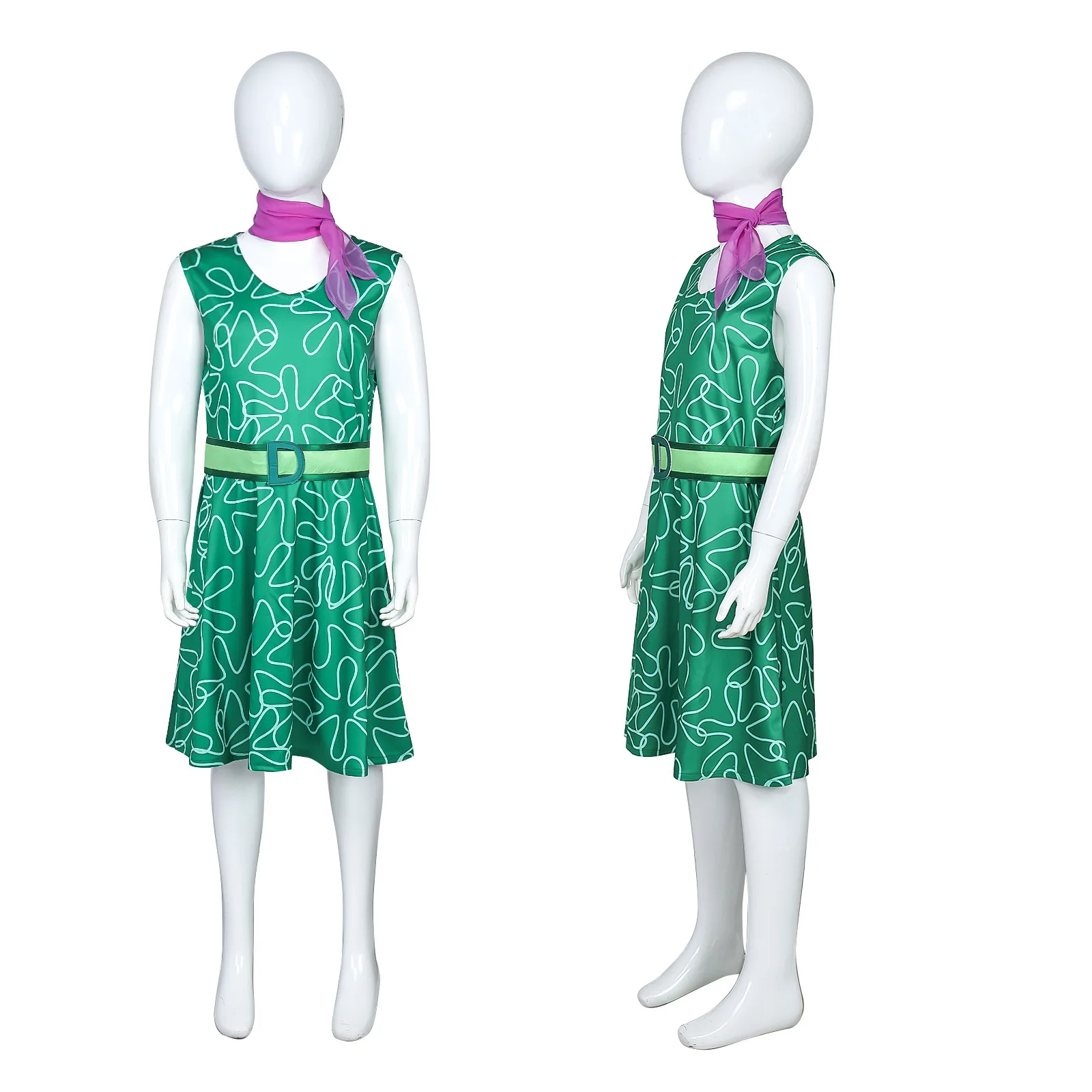 

Mind Secret Service Cosplay Costume Happy Mood Disgust Cos Costume Halloween Stage Show Costume Wholesale