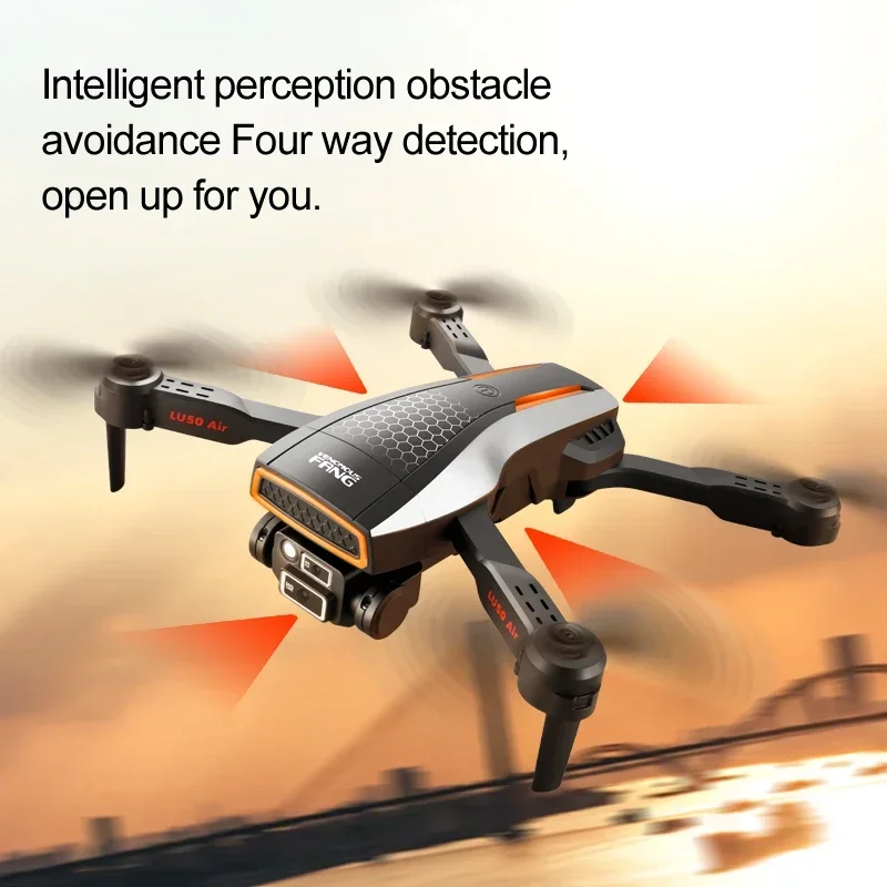 LU50 Drone Optical Flow Dual Camera Obstacle Avoidance Remote Control Aircraft Aerial Photography Four Axis Aircraft