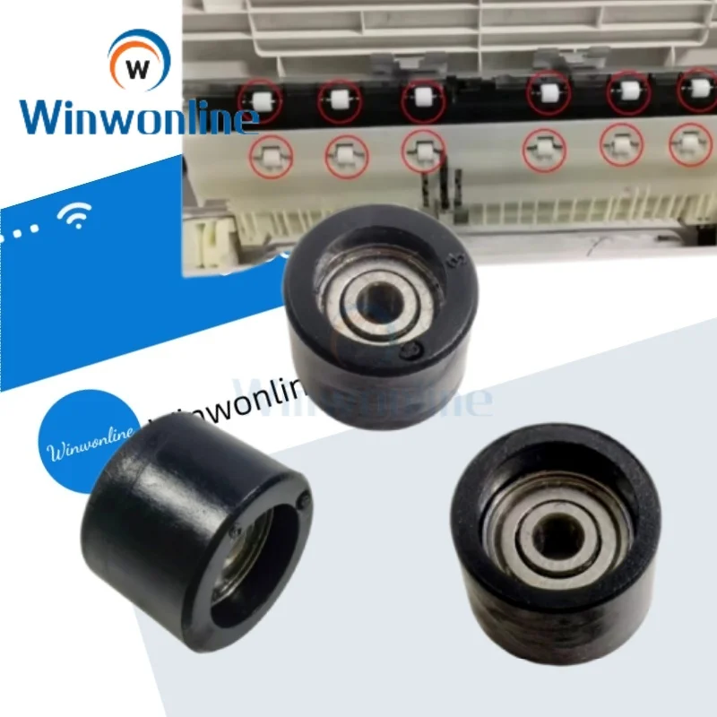 100X Back Door Paper Delivery Roller for HP 8710 7740 8210 8216 8700 8702 8715 7720 7730 백도어 종이 배달 롤러 Printer Parts Winwonline