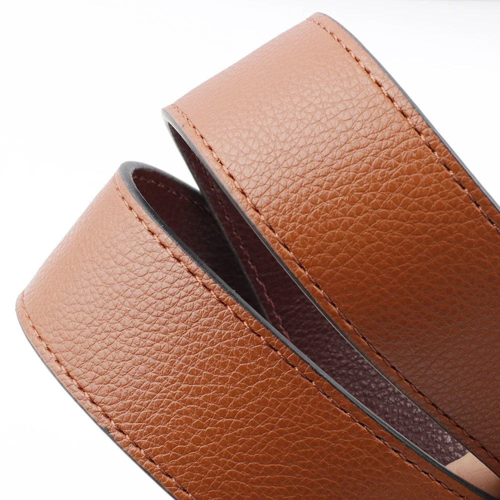 Shoulder Bag Strap Fashion Wide Replacement Strap Bucket Genuine Cow Leather Crossbody Bag Belt Handbag Accessories