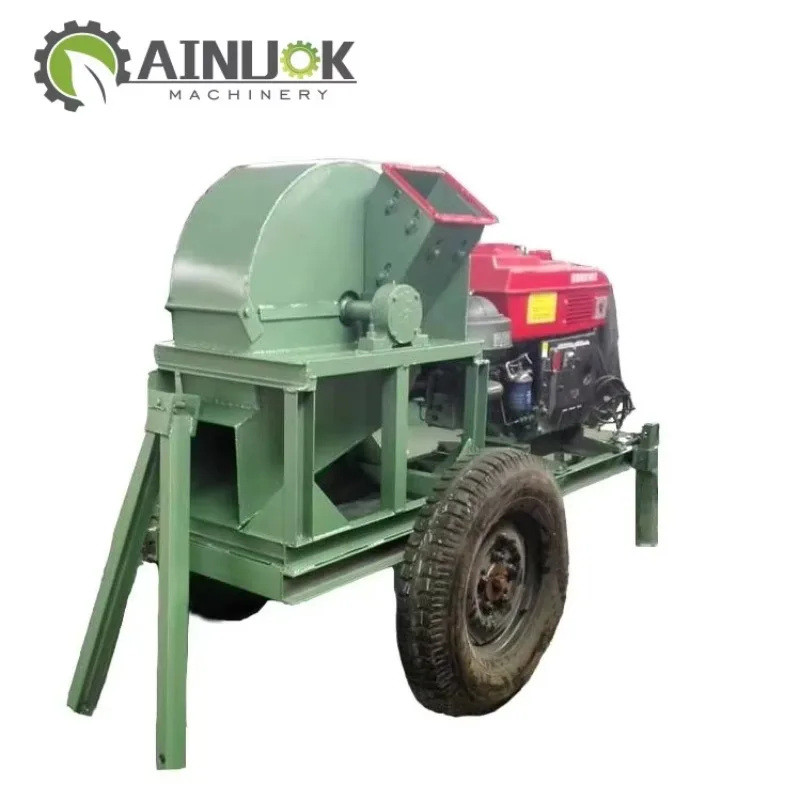 لوحة النشر للسوق الخارجية وكسارة الخشب المحلية كسارة الخشب المتنقلة #4