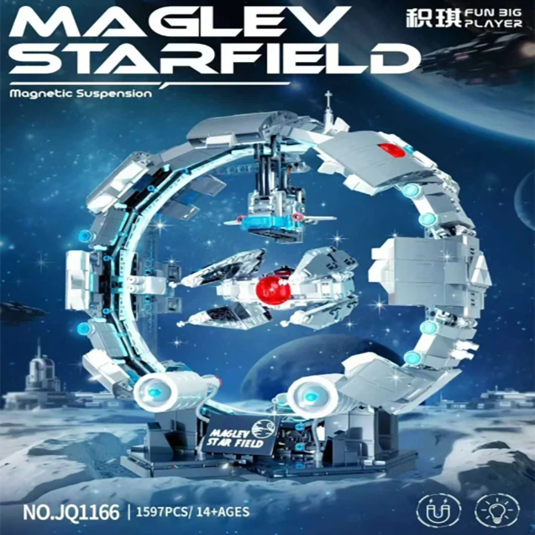 

In Stock JQ1122 JQ1165 JQ1166 Suspend Millennium Falcon Spacecraft Assembling Small Particle Building Block Toy Model