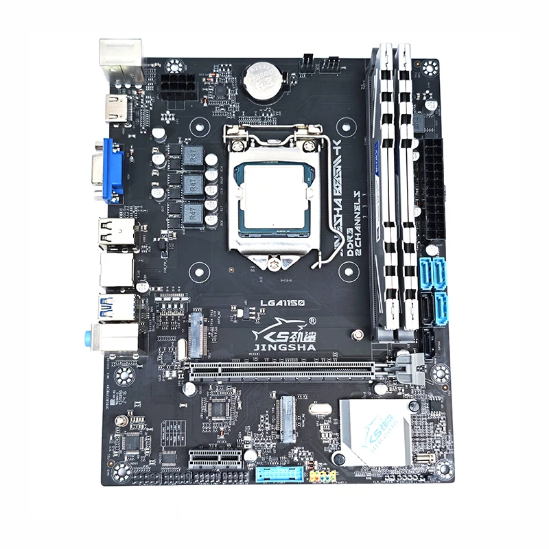 مجموعة اللوحة الأم B85 M-ATX LGA1150 مع وحدة المعالجة المركزية i7 4790 2*8GB DDR3 RAM + مجموعة مروحة وحدة المعالجة المركزية ألعاب الكمبيوتر رسومات عالية الدقة 4600 placa mae كاملة