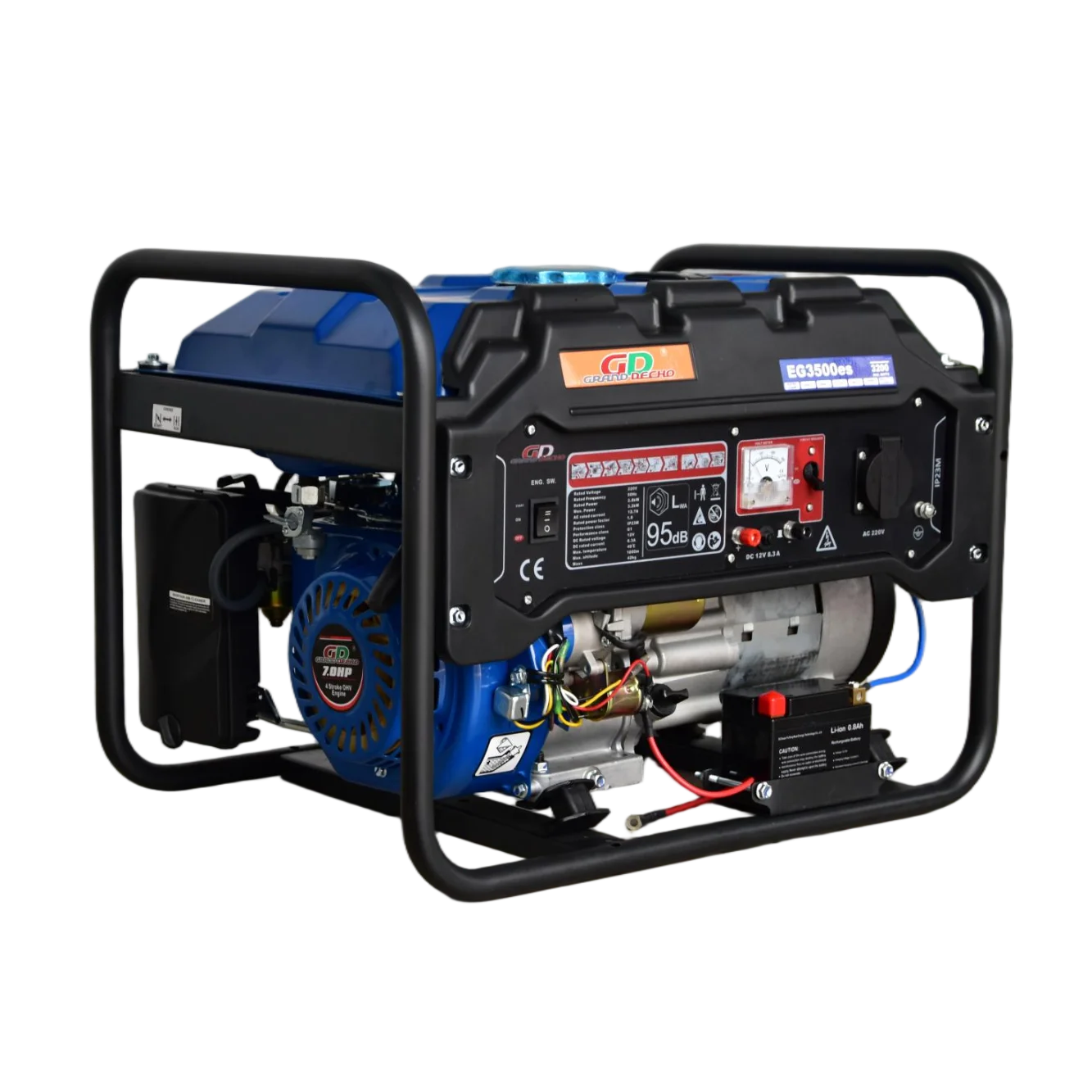 Start Air-Cooled 4-Stroke Stable Synchronous Generator EG3500es