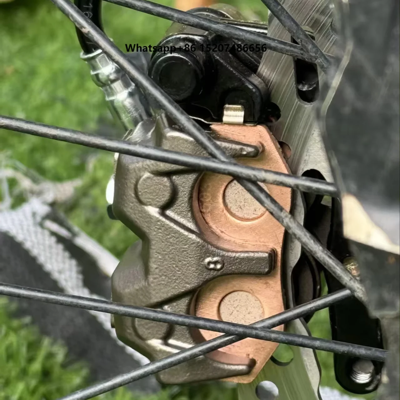 Original Front Brake Assembly and Bracket Disc for Ultra Bee Brake on Light Bee Motorcycle Accessories