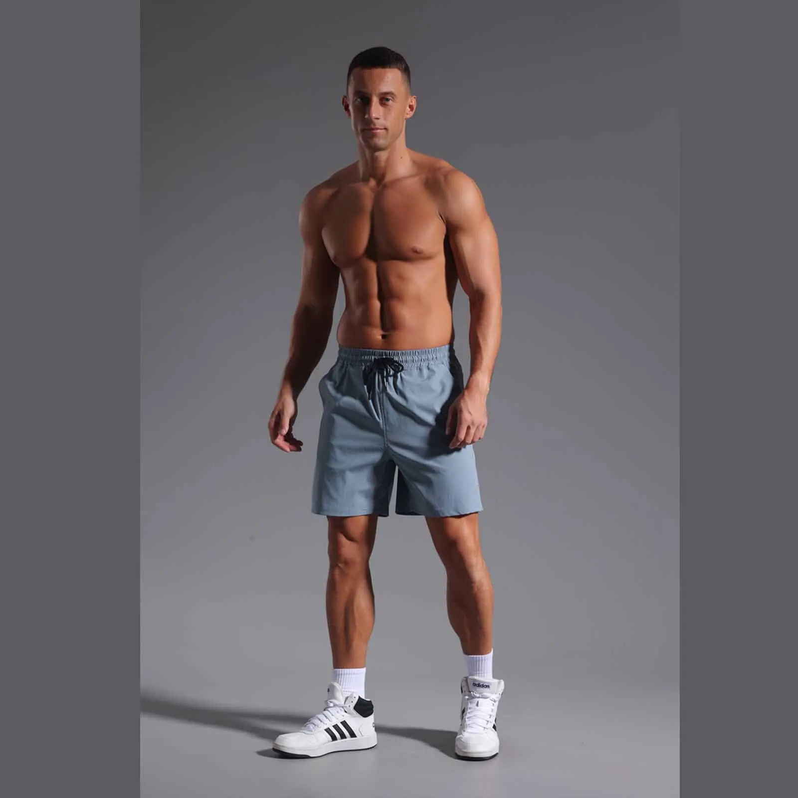 

Men Gym Basketball Shorts Quick Dry Casual Sport Breeches Fitness Running Half Pants Waterproof Board Sweatpants Man Clothing