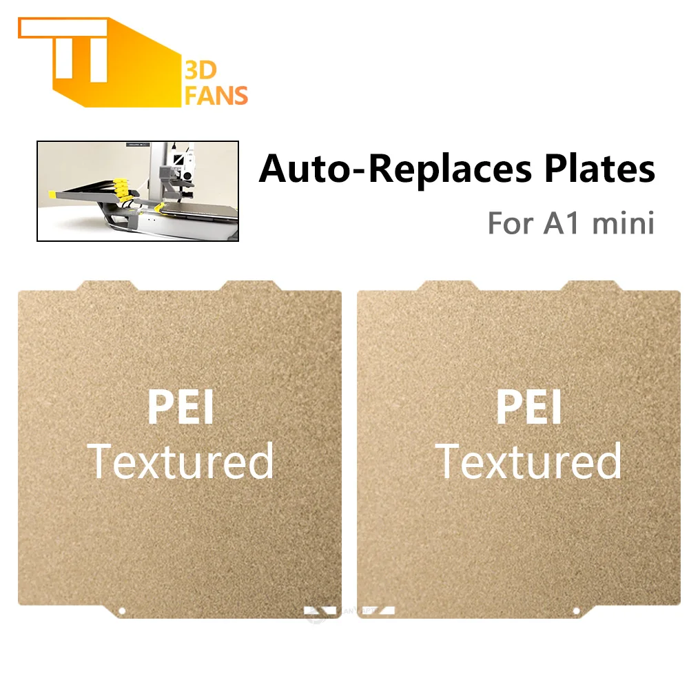 A1mini automatic replacement plate with precise holes double-sided PEI For bambu lab A1 mini