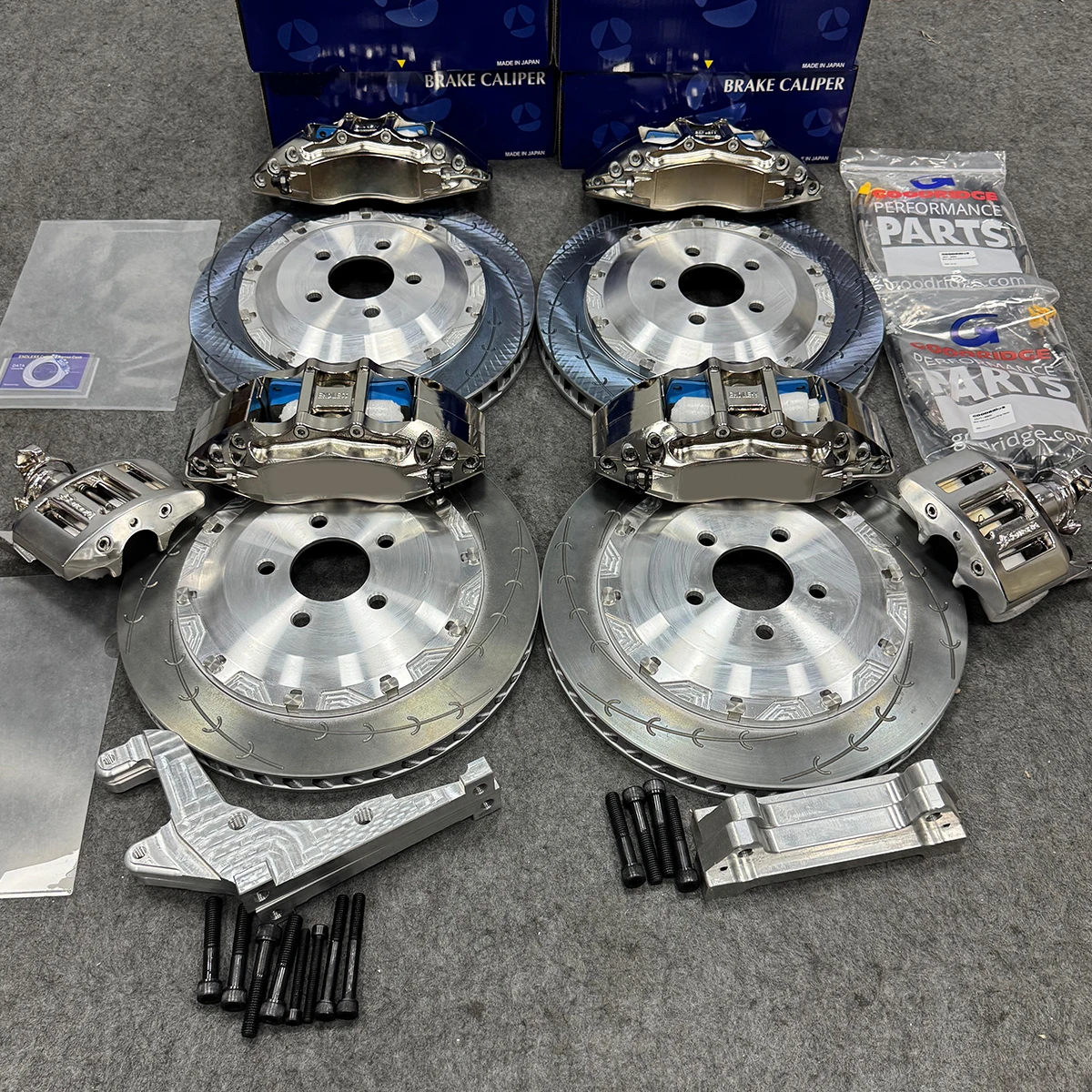 

EC670 Front 6-piston Rear 4-piston Brake Caliper Suitable For Acura Modern H1