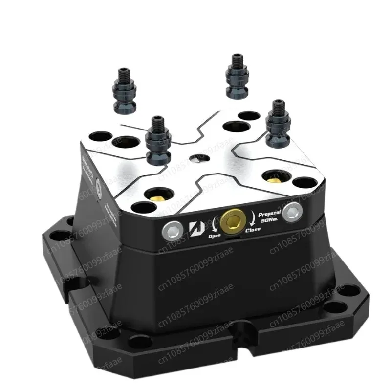 D96 D52-96 zero point height increasing seat 4-5 axis fixture self centering mirror with zero point quick change four axis