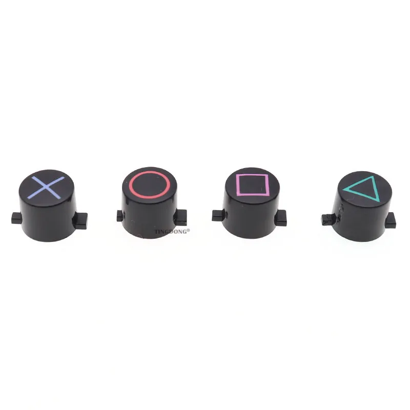 1Set Plastic button For PS4 ABXY Buttons Circle Square Triangle ABXY Button Repair Part For PS4 Slim Pro Controller