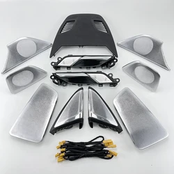 Audio Upgrade Kit for BMW G30 5 Series, Midrange Tweeter, HiFi Music Stereo, LED Illuminate Speaker Cover, Trim Refit, 11 Colors
