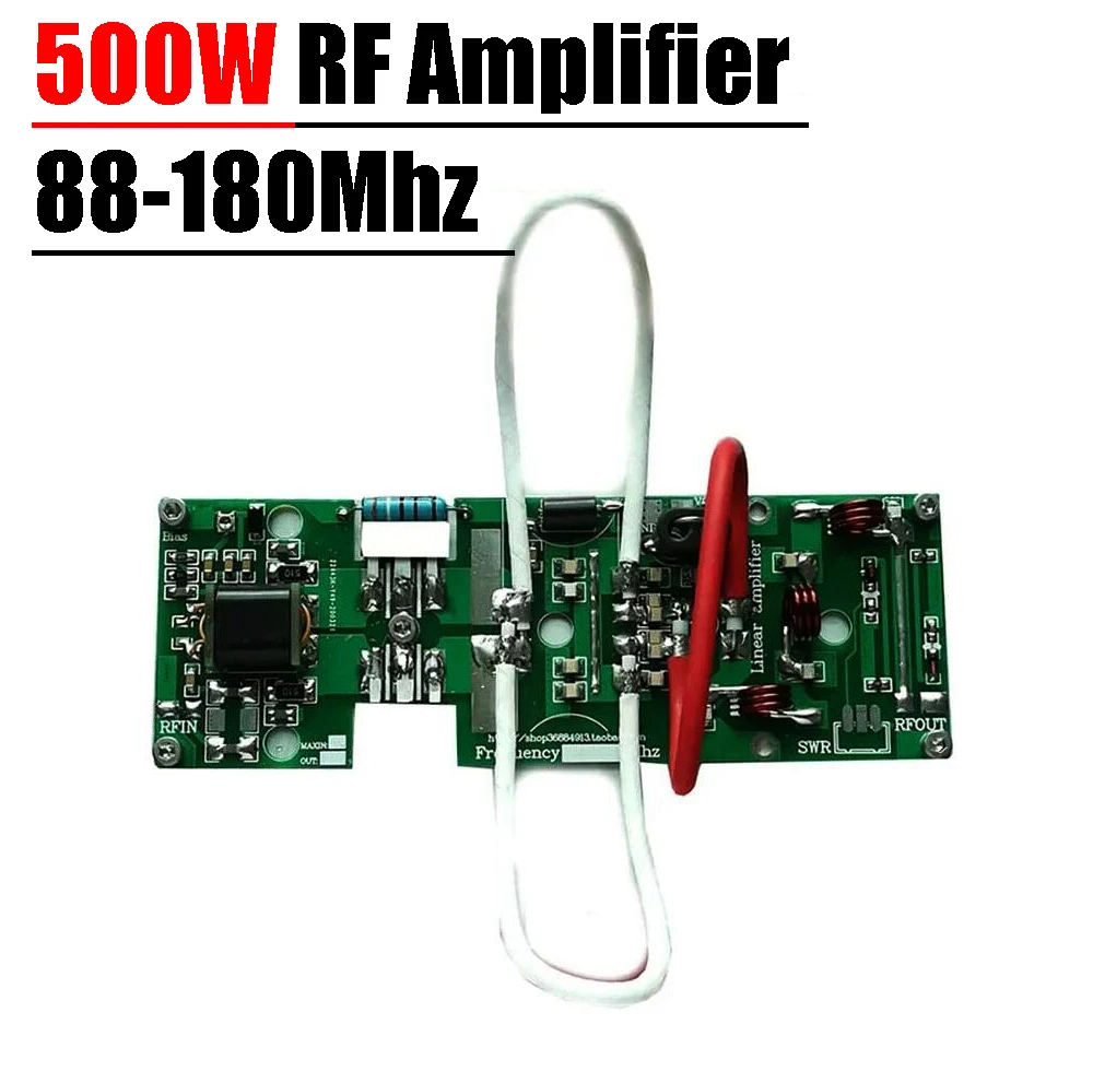 Amplificador Linear de Potência rf Kit Faça Você Mesmo sem Tubo Mos Vhf cw Ssb Ft8 Rtty Eme fm Radioamador 88180mhz Mrf300 500w