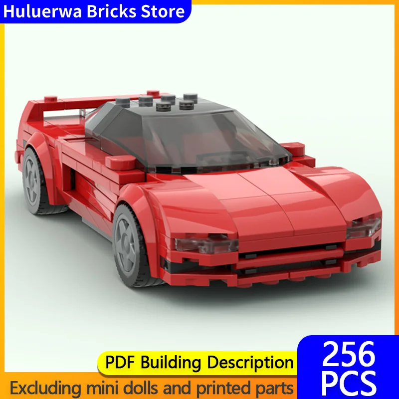 

Модель скоростного гоночного автомобиля MOC, строительные кирпичи NSX NA1, верхний уровень, спортивный автомобиль, модульная технология, детские праздничные подарки, сборные игрушки