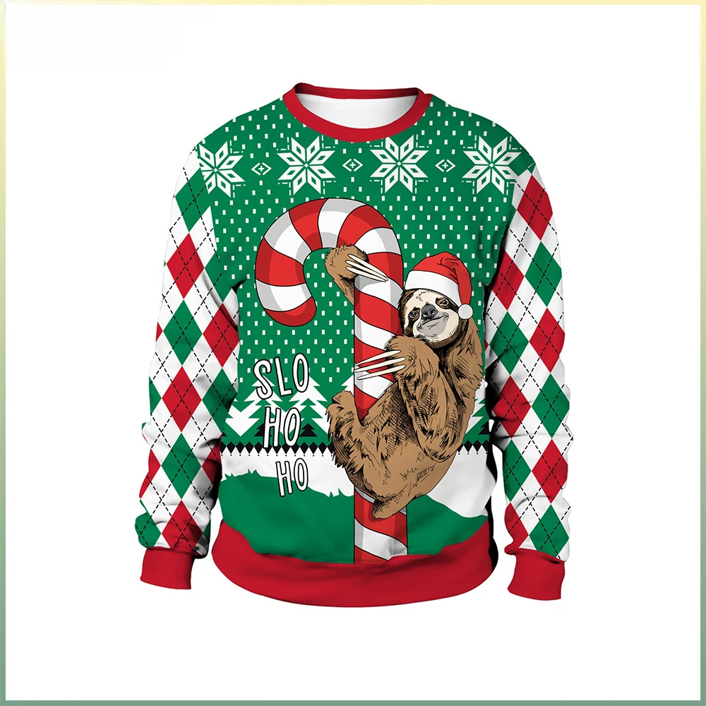 

3D Print Newest Koala Christmas Santa Art Unique Streetwear Harajuku Pullover Unisex Hoodies Sweatshirt Droshipping