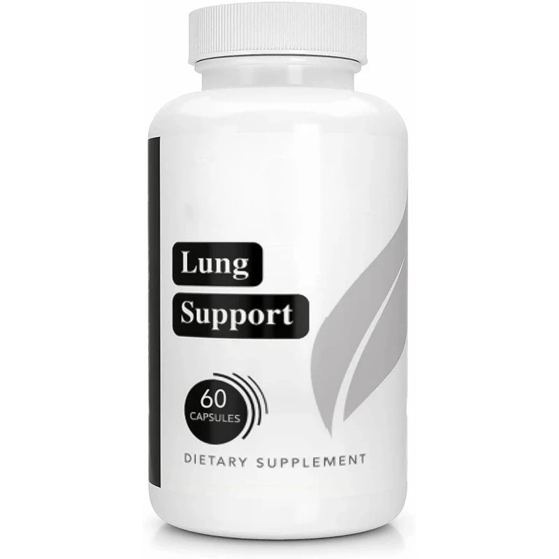 Suplementos dietéticos: raíces de malvavisco, algas marinas, hojas de ginkgo y microalgas, pulmón -60 pastillas