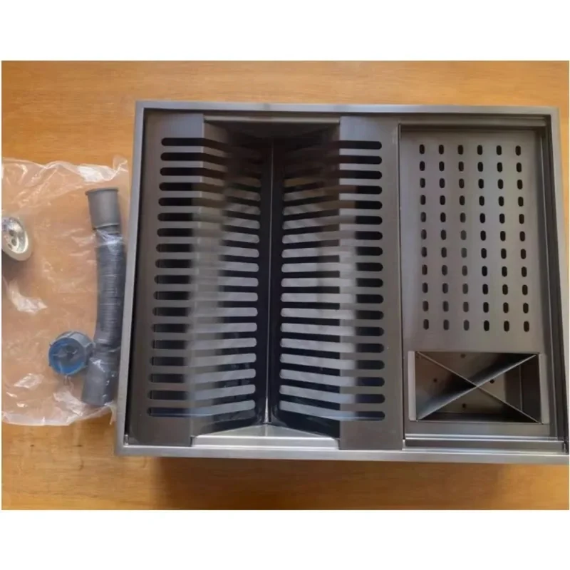 Counter Organizers Space-Saving Dish Stainls Steel Kitchen Drying Rack With A Cutlery Holder