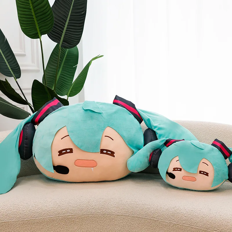 2025 جديد أنيمي هاتسون ميكو Kawaii الشكل الفانيلا متعددة الوظائف وسادة النوم بطانية الفتيات هدايا عيد الميلاد #2