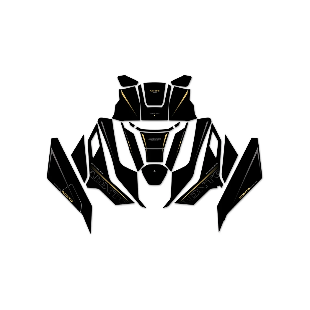 For SYM ADX TG 400 2025 Motorcycle Anti-Slip Tank Sticker - Secure Grip, Protect Paint, Custom Fit