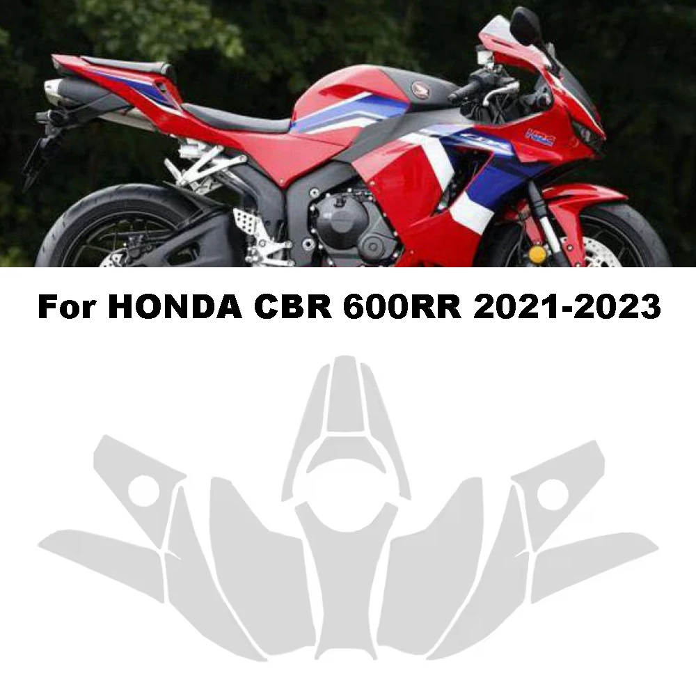 

CBR 600RR невидимый автомобильный чехол для HONDA CBR600RR 2021-2023 PPF пленка для обтекателя мотоцикла полная защита от царапин