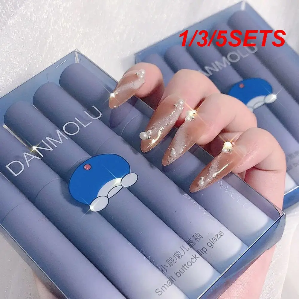 

1/3/5SETS Lipstick Set Lasting Color Makeup Waterproof Lipstick Set For All- Wear Waterproof Lipstick Shades Popular Lip Tint