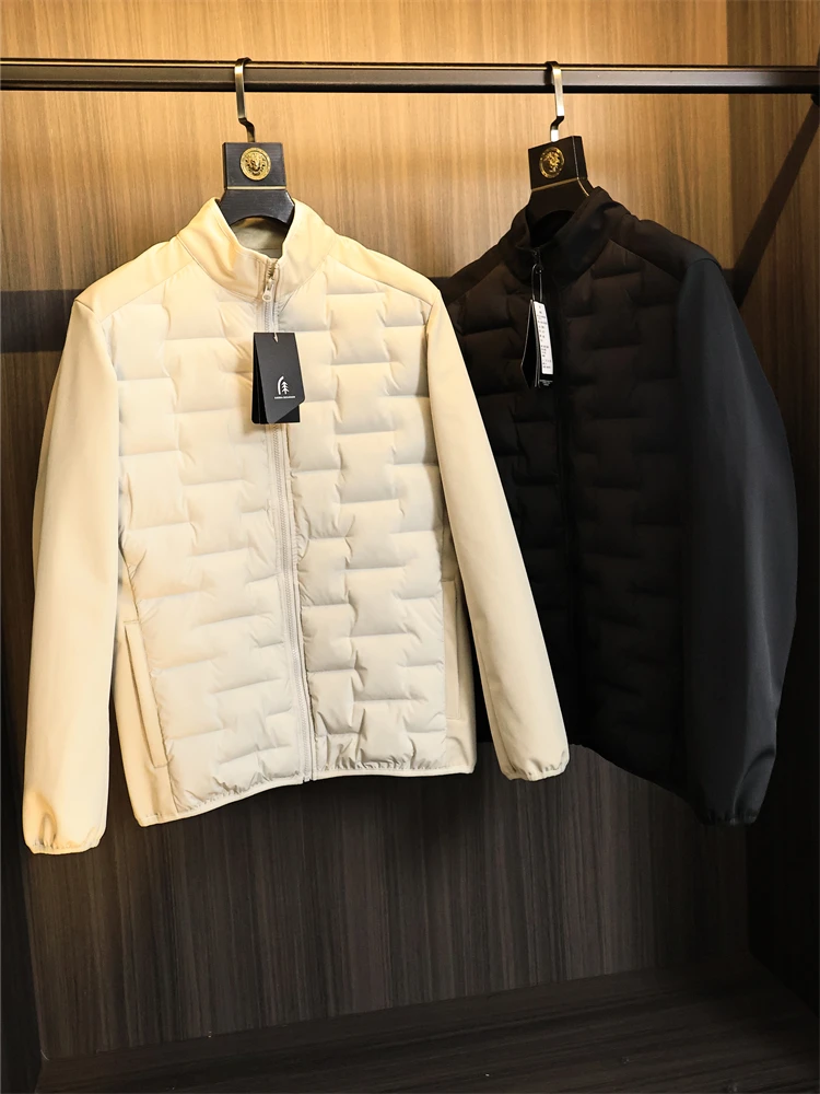 

Мужская утепленная хлопковая куртка с капюшоном, теплая, модная, в городском стиле, ODM, однотонная, зимняя, с 3D-принтом