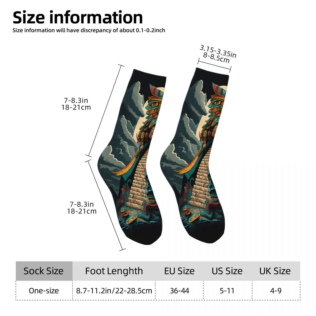 Savages Sock Printed Man Polyester